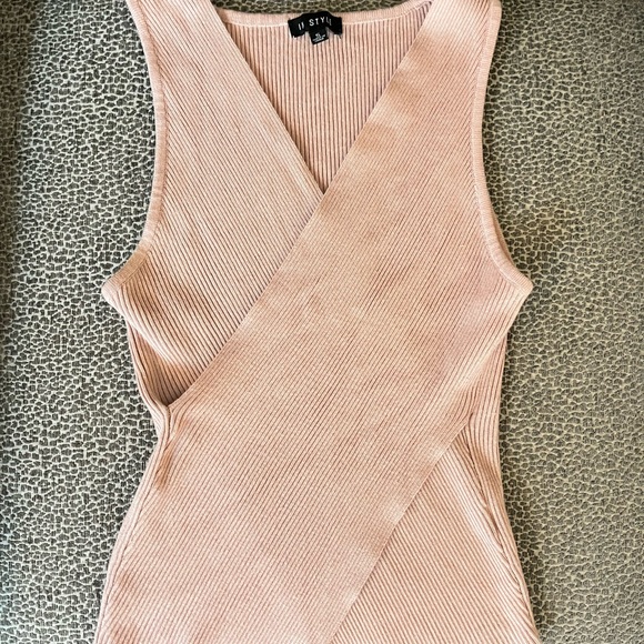 Mauve Ribbed Top - Picture 3 of 6